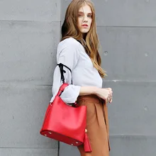 Брендовые женские сумки из натуральной кожи с кисточками, женская сумка Сумки из натуральной кожи, женские дизайнерские сумки на плечо для женщин