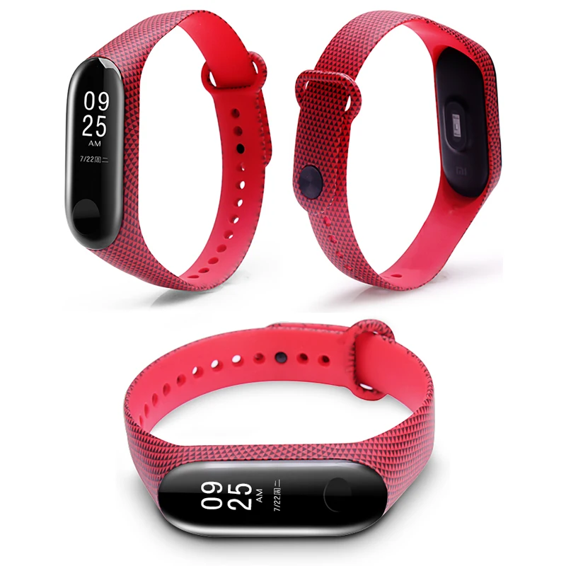 Браслет BOORUI для Xiaomi mi3, браслет Miband 3, Сменные аксессуары mi3, цветной браслет, ремень для miband3