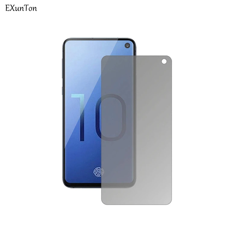 

Privacy Tempered Glass for Samsung S10e S10 Lite Anti Spy Privacy Screen Protector for Galaxy S10e S10 Lite Anti Glare Film
