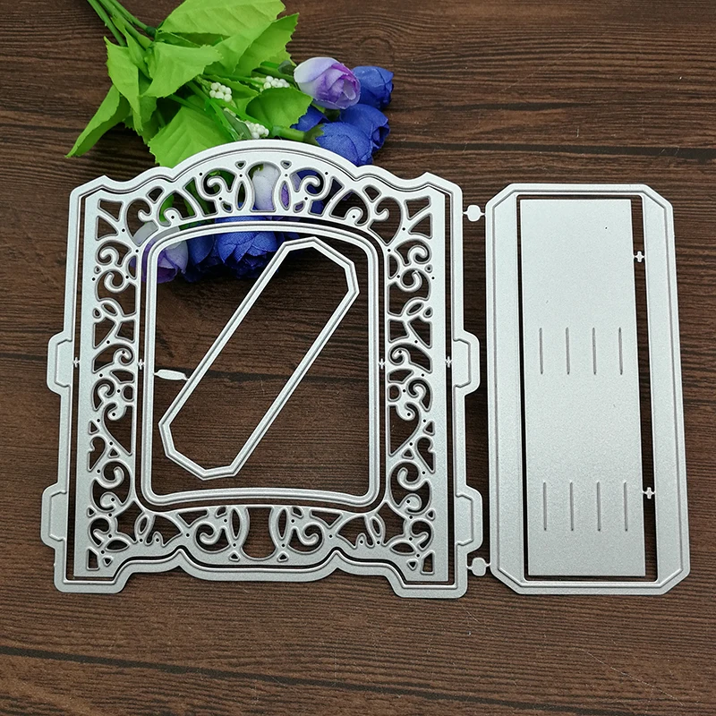 3D рамка для поздравительных открыток, трафарет для дверей, трафарет для резки металла, трафарет для поделок, скрапбукинг, альбом, тиснение, бумажные карты
