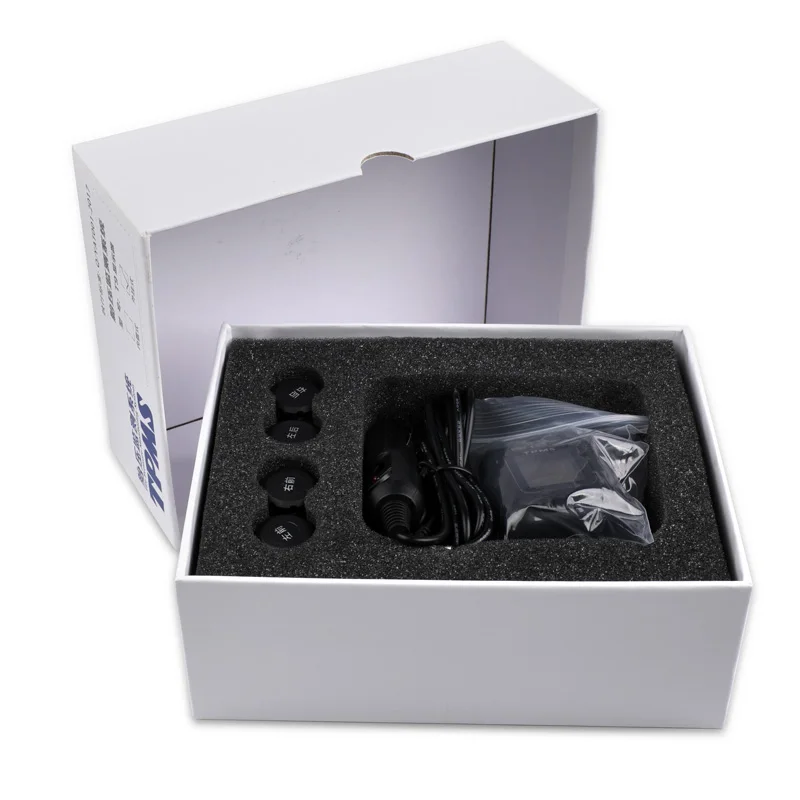 Profession TMPS Rechargeable Wireless Tire Pressure Monitoring System with 4 External Sensor Tyre Pressure Sensor Alarm Security