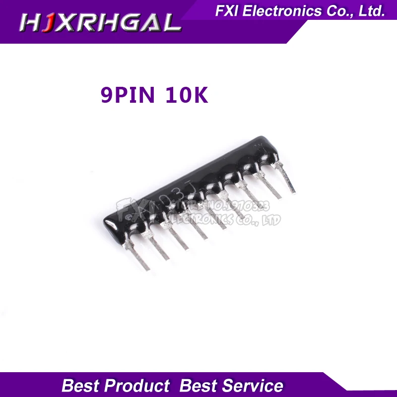 Buy 20pcs DIP exclusion 9pin 10K ohm 9 PINS A103J