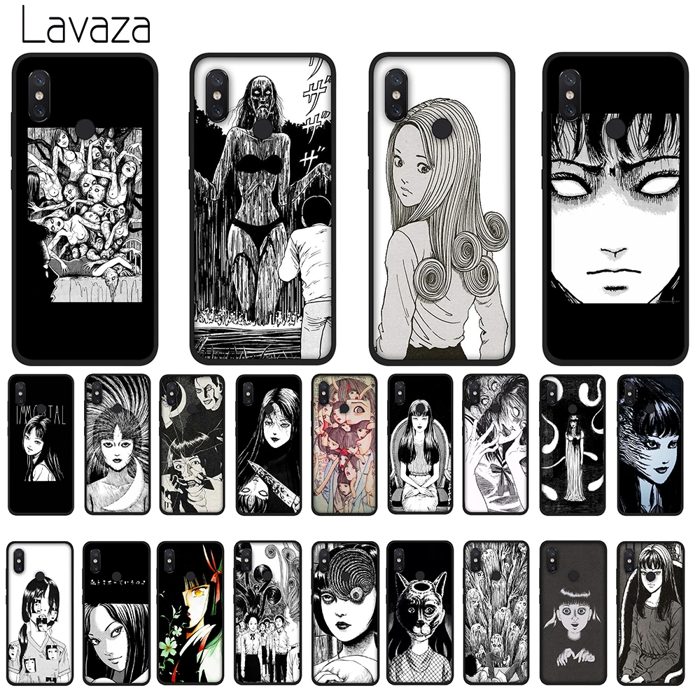 Lavaza Japanese Horror Comic Soft Case for Huawei Y7 Prime Y9 Y6 2018 Nova 3 3i Honor 7A 8X 8C 8 9 10 Lite TPU Cover | Мобильные