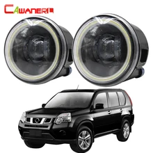 Cawanerl Per Nissan X-Trail T31 Auto H11 4000LM HA CONDOTTO LA Lampadina Della Luce di Nebbia di Angelo Occhio DRL 12 V Per Lo Styling 2007 2008 2009 2010 2011 2012 2013