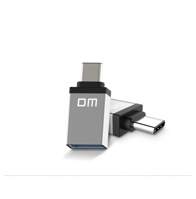 DM USB C адаптер Тип C USB 3,0 адаптер Thunderbolt 3 Тип-C адаптер OTG кабель для Macbook pro воздуха samsung S10 S9 USB OTG