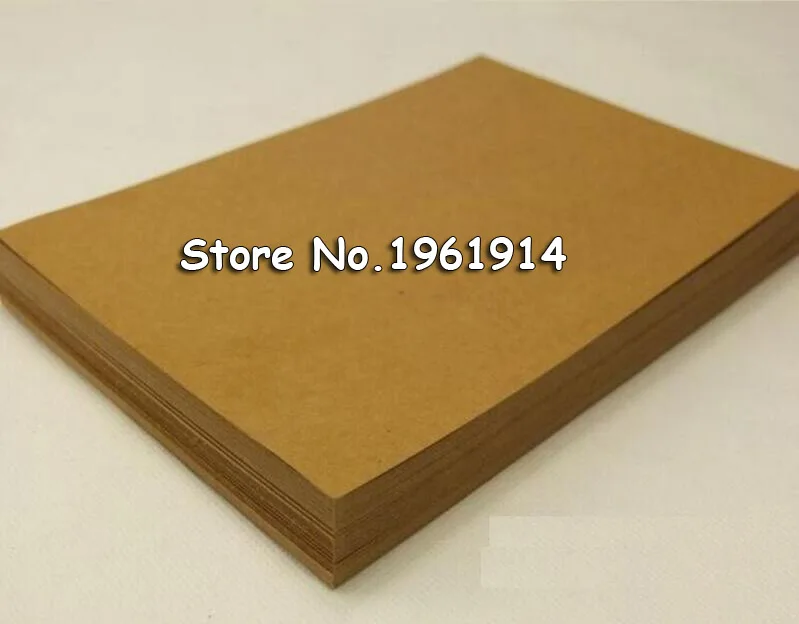 20pcs/lot A4 Wholesale! High quality A4 Thick Brown Kraft Paper