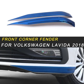 

For Volkswagen Lavida 2018 Car Styling Front Corner Mudguard Fender Protector Cover Frame Sticker Exterior Accessories