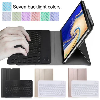 

Bluetooth Keyboard Case Cover For Samsung Galaxy Tab S5e 10.5 inch 2019 T720 T725 Removable Backlight Keyboard Tablet Cover