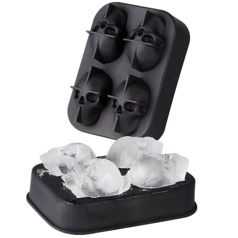 skull ice mold 8