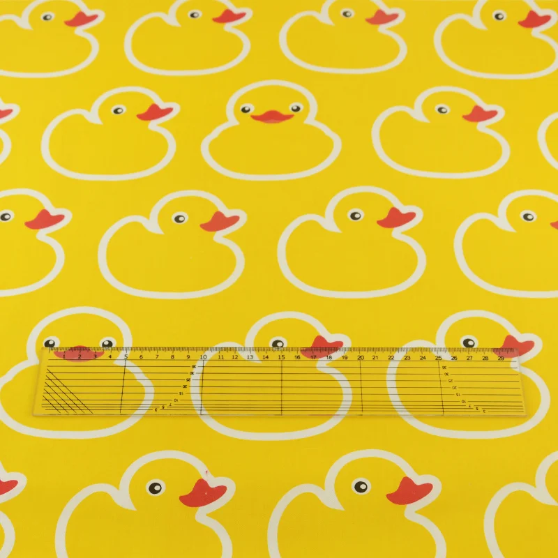 Yellow Duck Cotton Fabric Teramila Fabrics Tecido Quilting Bedding Decoration Tissue Home Textile Patchwork Sewing Cloth Craft