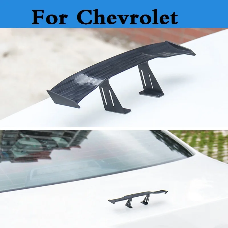 Автомобильный задний мини-спойлер маленький стикер модели крыла для Chevrolet Aveo Blazer