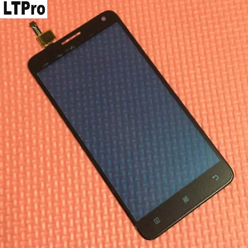 

LTPro High quality Tested working outer glass sensor digitizer touch screen For Lenovo S580 cell phone panel repair parts black