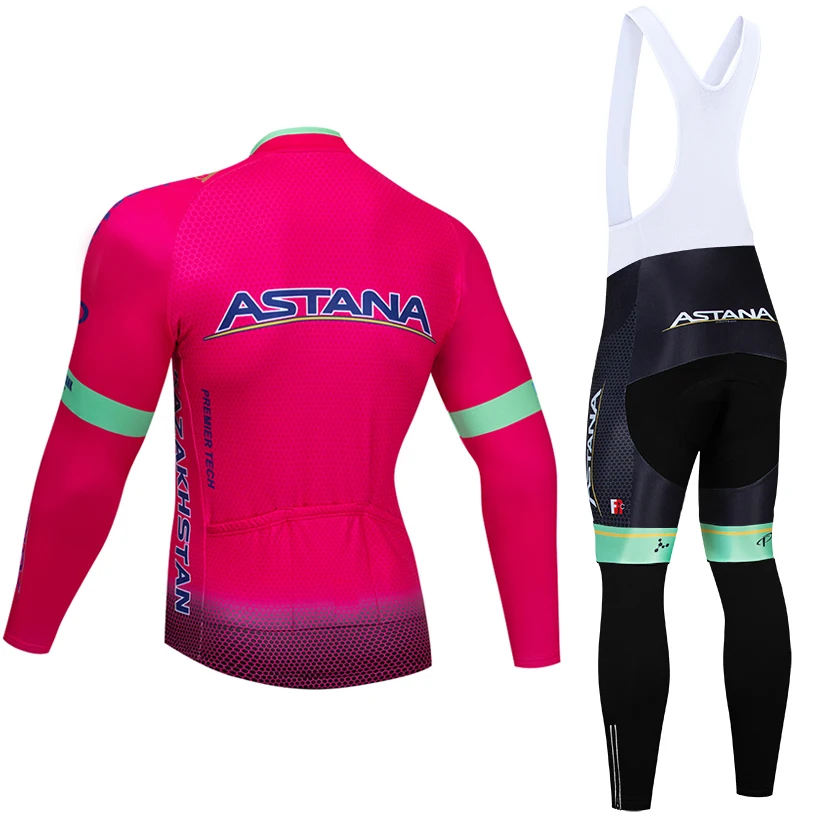 2019 azul astana equipe inverno velo térmico