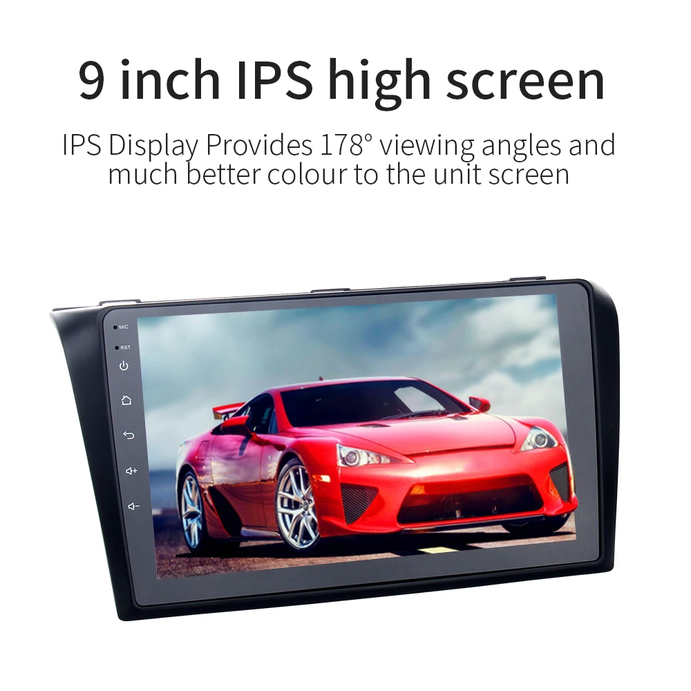 Excellent Android 9.0 Car Radio for Mazda 3 Multimedia 2006 2007 2008 with 9" IPS Touch Screen 1024*600 Wifi Blueteeth 2 Excellent Android 9.0 Car Radio for Mazda 3 Multimedia 2006 2007 2008 with 9" IPS Touch Screen 1024*600 Wifi Blueteeth 2