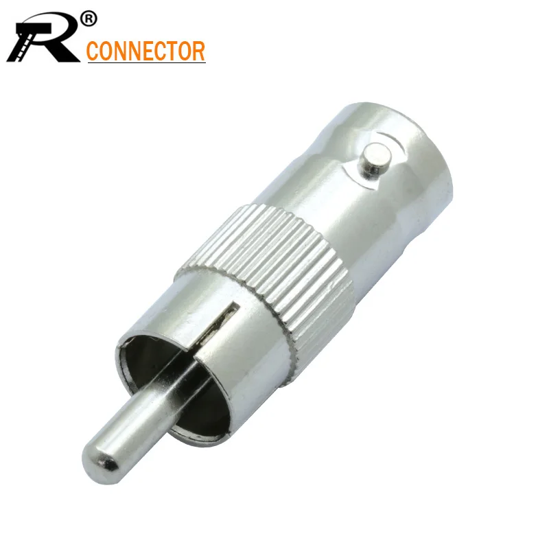 

SUPER QUALITY 3PCS/LOT RCA TO BNC CONNECTOR MIXED ADAPTER GOOD FOR CCTV SYSTEM CCTV COAX ADAPTER PLUG