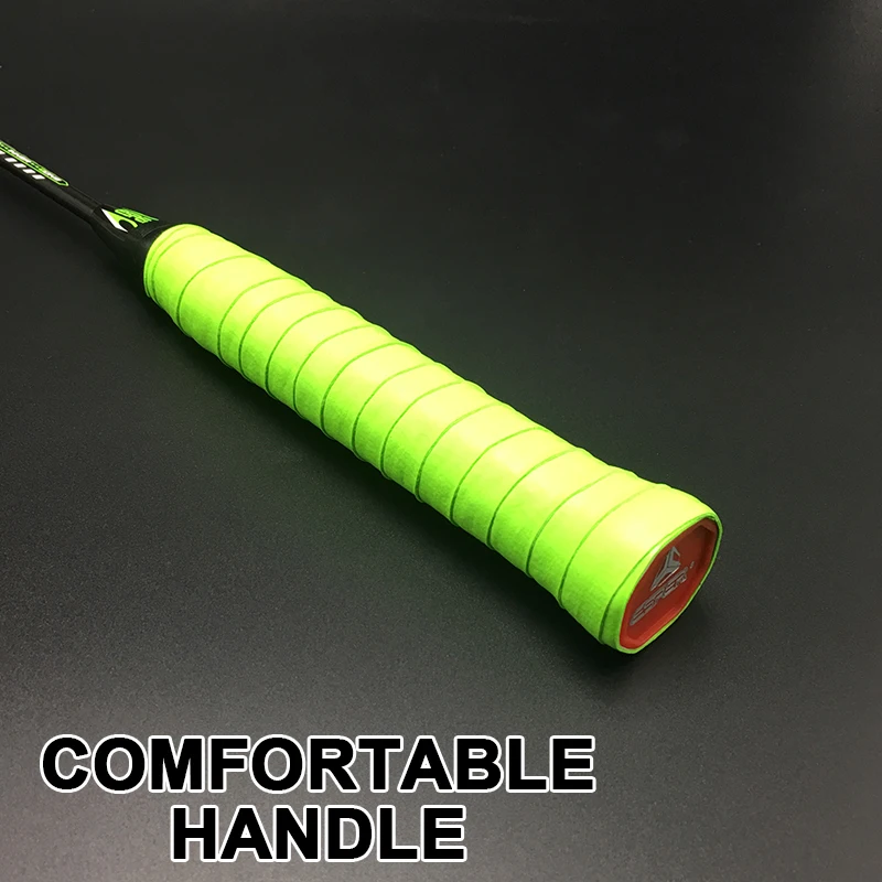 ESPER raqueta de bádminton raqueta ligera de alta calidad de fibra de Max tensión 35LBS profesional con cuerda y regalos