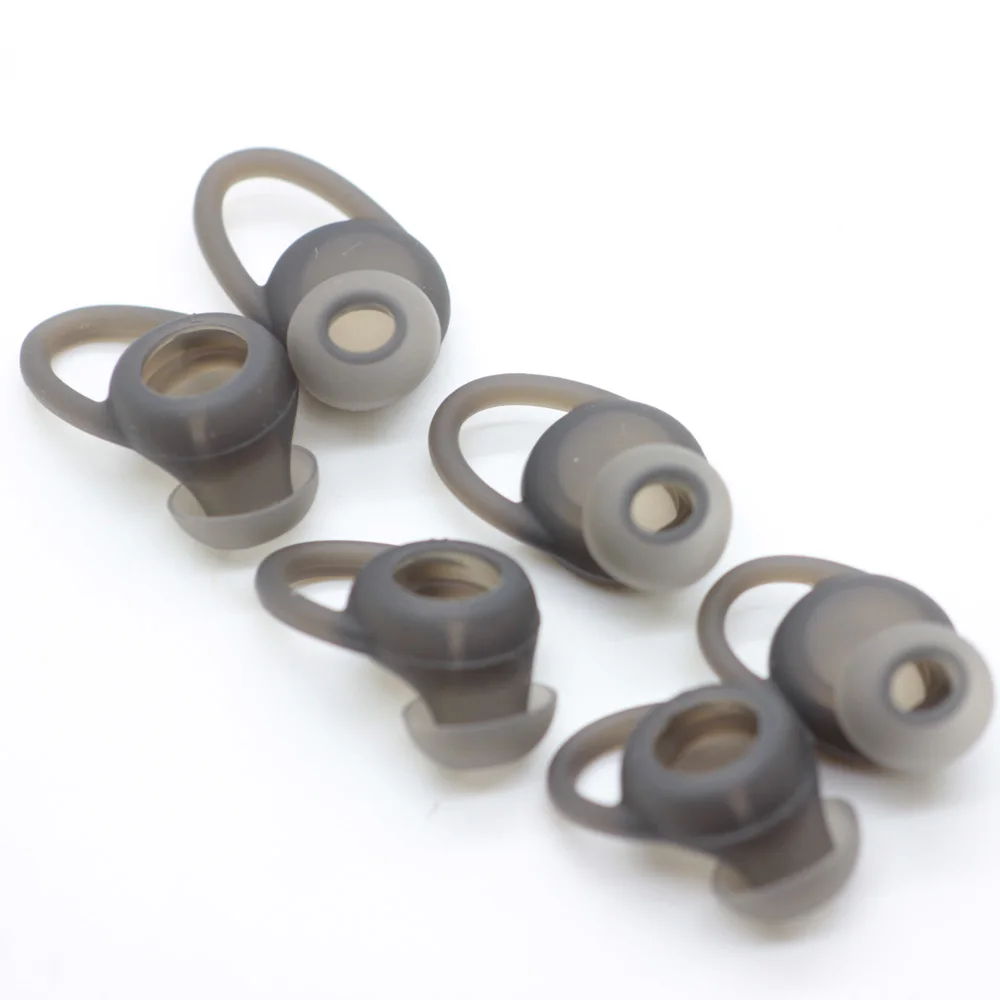 POYATU Silicone Headphone Tips For Meizu EP51 Bluetooth Sport Wireless Headphones Earbud Tips Earhook Eartips Mini Earphone Case  (12)