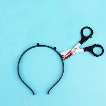

New Wear Head Knife Headband Wear Nail The Whole Person Party Costume Cosplay Funny Terror Props Halloween Christmas