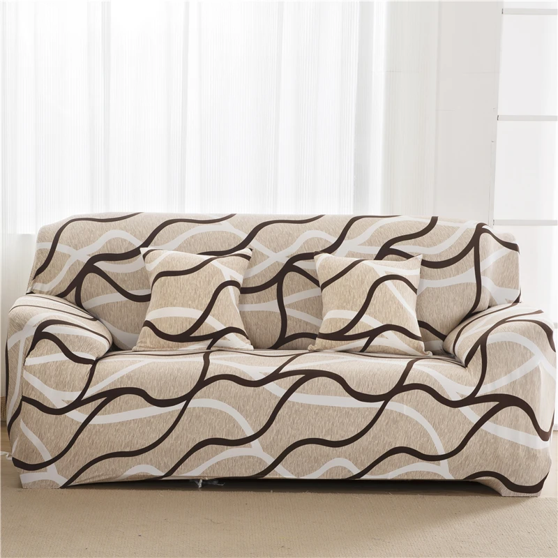 

16 Colors 1-4 Seaters Stretch Sofa Cover sofa Covers Retro Sofa Cover Soft Couch Slipcovers Slip-Resistant Sofa Cover