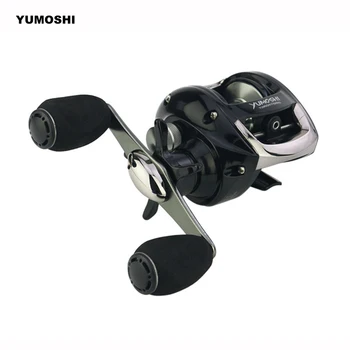 

LV200 Baitcasting Reel Dual Brake System Reel 12+1 BB 6.2:1 High Speed Left/Right Fishing Reel Wheel