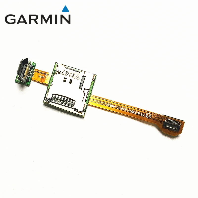 PCB w mini USB и microSD держатель для Garmin Edge 1000, Edge EXPLORER 1000(105-02331-0) Ремонт Замена