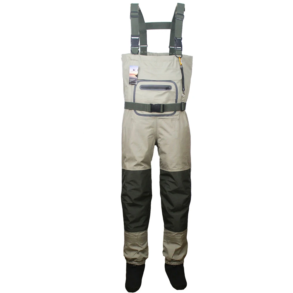 Caça pesca waders durável e confortável respirável