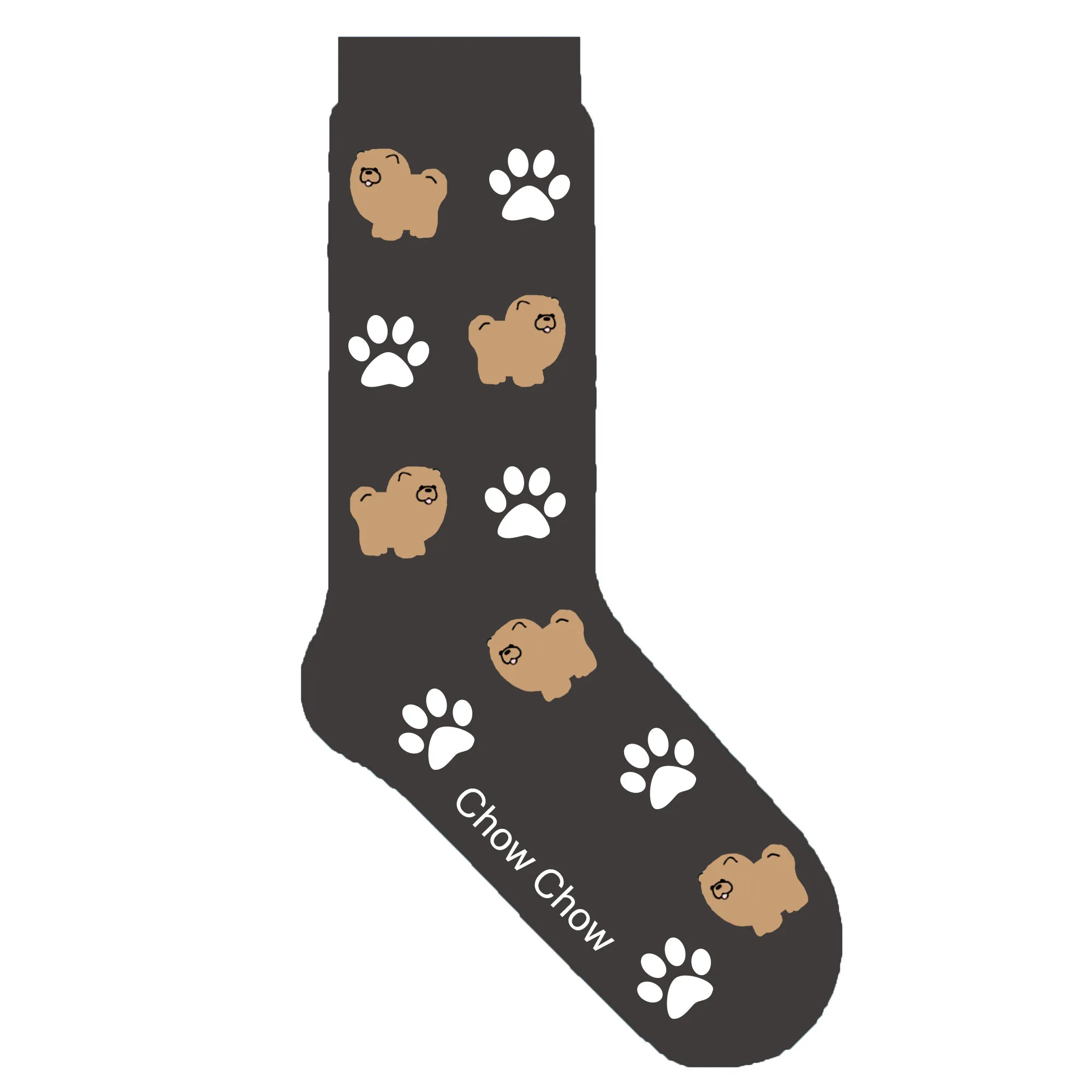Собака чау-чау, подарок, милые носки унисекс, оригинальные хлопковые носки с чау-чау, 10/50 пар/партия, ЕС 38-43
