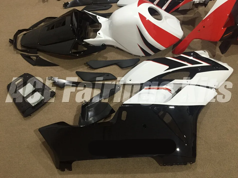 ABS Полный комплект обтекателя подходит для Honda CBR1000RR 04 05 Обтекатели мотоциклетные запчасти CBR 1000 RR 2004 2005 цвета: черный, белый, красный