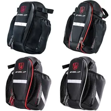 MTB Road Bike Seat Rear Bag Bicycle Saddle Bag Double Water Bottle Bags Reflective Waterproof Large Capacity