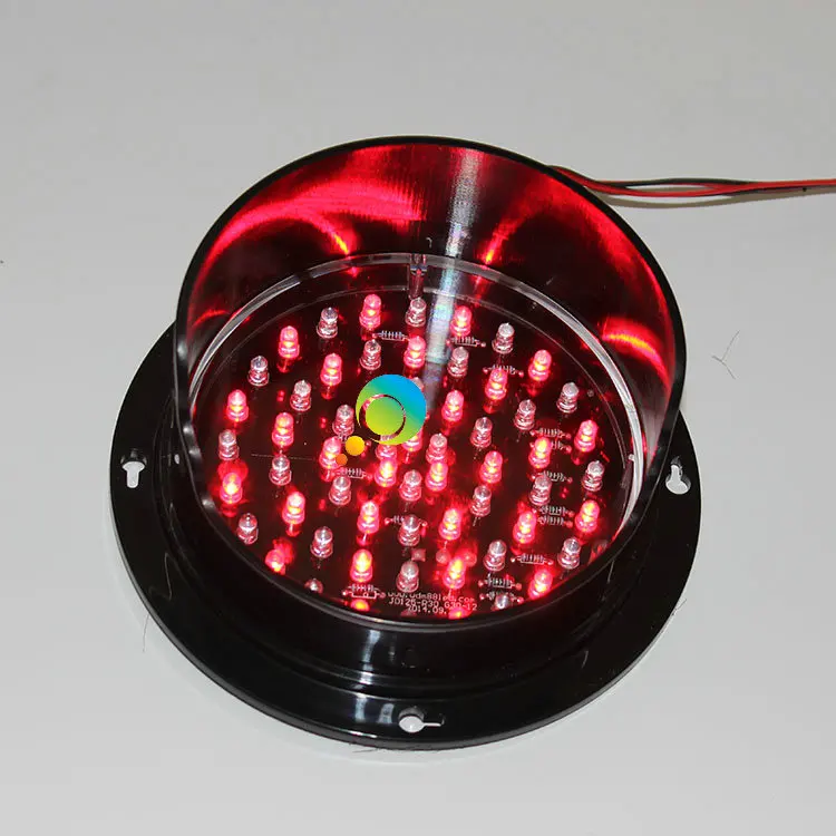 DC12V или DC24V 125 мм эксклюзивный плесень красный светодиодный световой сигнал мини светофора для продажи