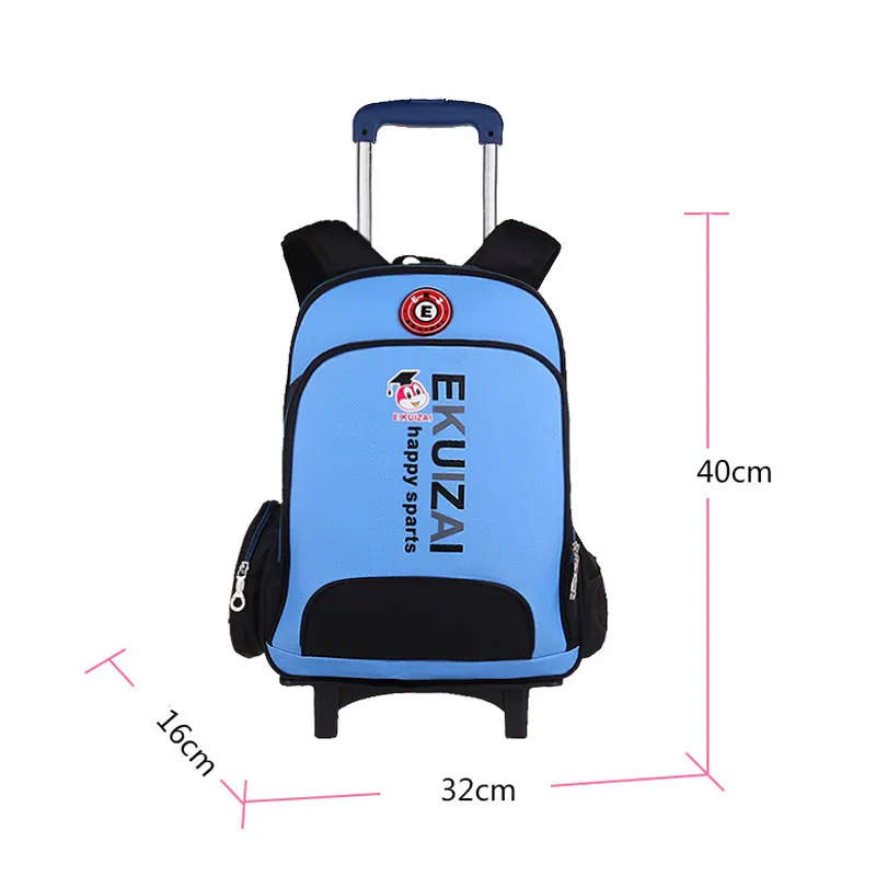 Детские школьные сумки для мальчиков и девочек, школьный рюкзак на колесиках, сумки для книг, последние съемные детские школьные сумки, школьный рюкзак с колесиком