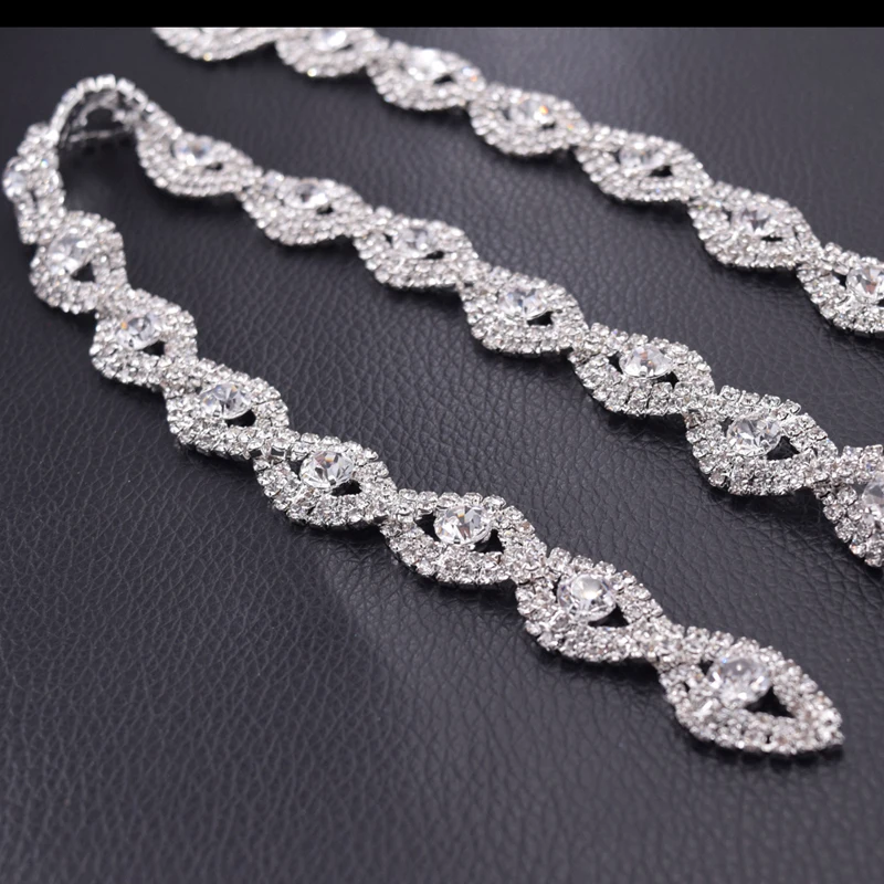 long rhinestone belt patches (20)