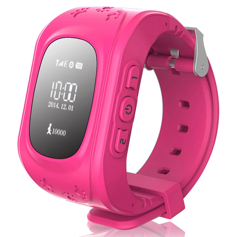 Горячая Смарт часы детские наручные Q50 GSM GPRS gps трекер анти потерянный Smartwatch