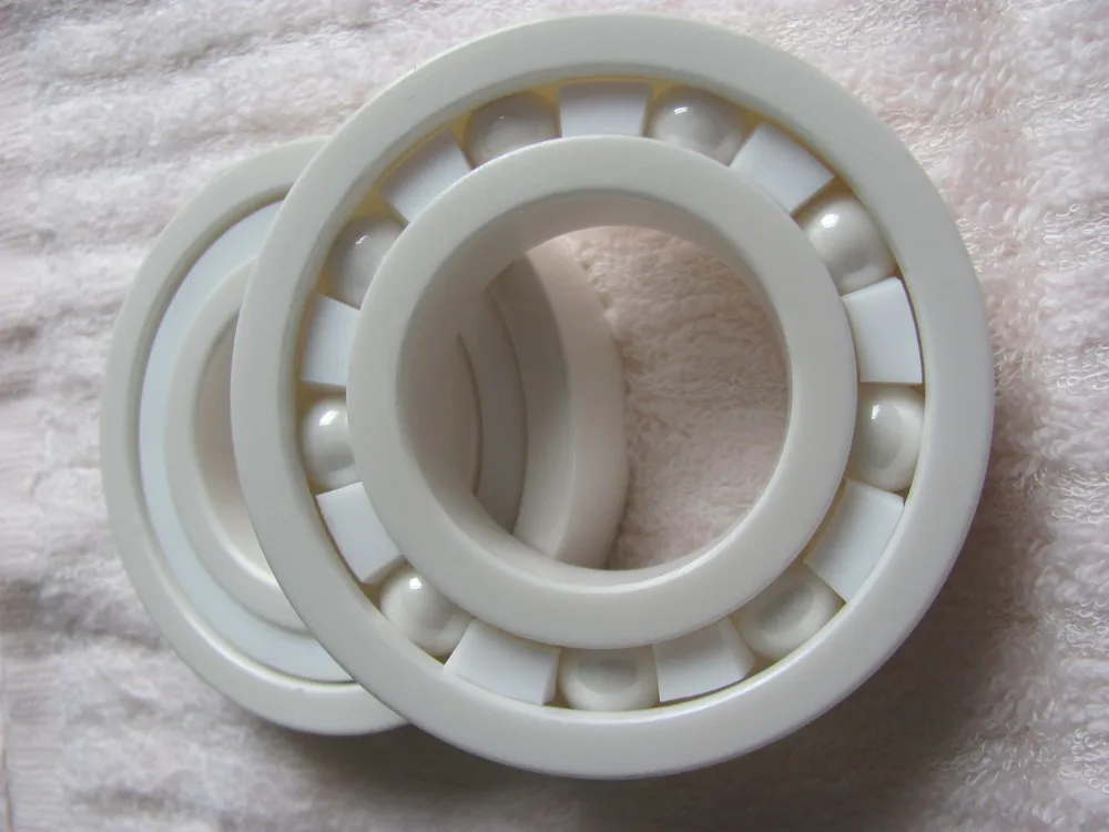 10pcs 6002 full Ceramic bearing 15x32x9 mm Zirconia ZrO2 Ceramic deep