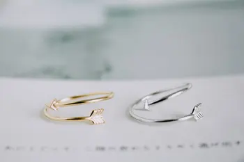 

New fashion jewelry cute Arrow finger ring stretch rings for women ladie's knuckle ring wholesale 30pcs lot JZ008