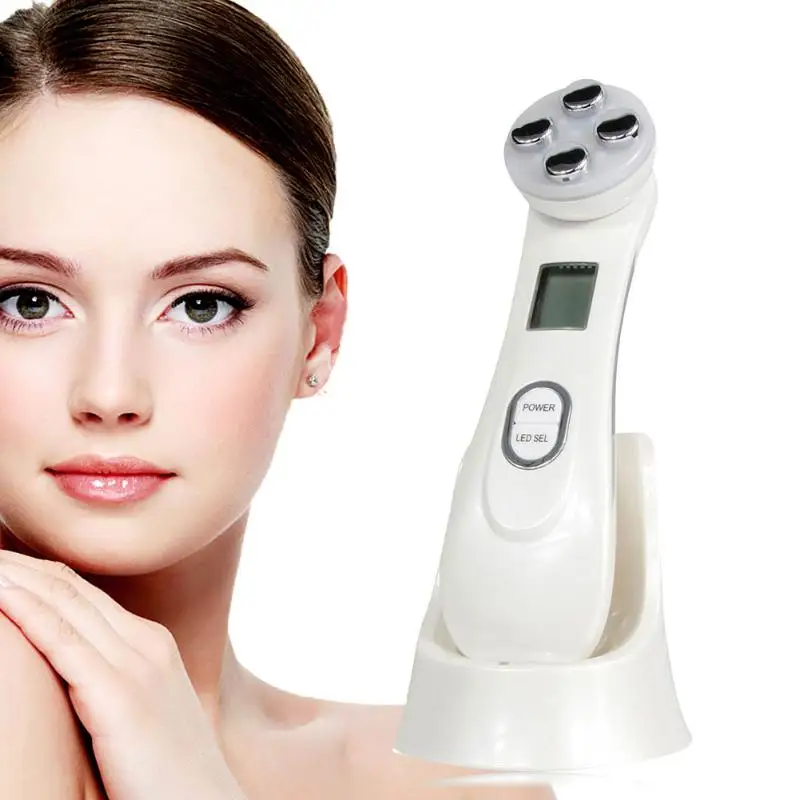

Facial Mesotherapy Face Lifting Tighten Eye Face Care Electroporation RF Radio Frequency Facial LED Photon Skin Care Device