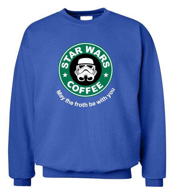 Star Wars Coffee Funny Sweatshirt (6  Colors)