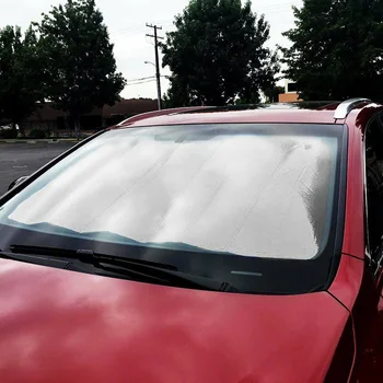 

Practical Car Windshield Sunshade Front Rear Window Foldable Shades Case Block