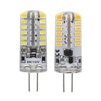 

10pcs SMD 3014 G4 LED Bulb 1.5W 3W Replace Chandelier Crystal 20w 30w Halogen Light Candle Bulbs