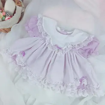 

Baby Girls Princess Dress Retro Lace Spliced Gown 2019 Summer Spanish Vintage Children Dress Modis Kids Clothes Vestidos Y1638