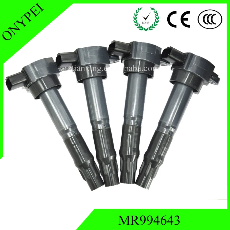 

High Quality Set 4 Ignition Coil MR994643 For Mitsubishi Eclipse Galant Lancer Outlander 2.4L