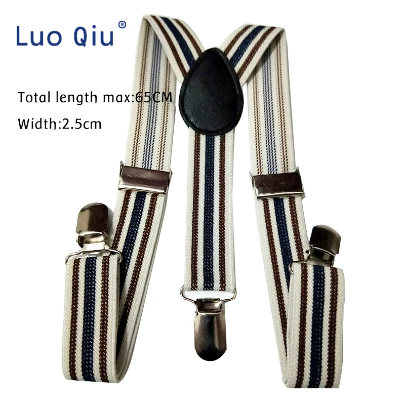 

Hot Boys Girls Kids Chidren Toddlers Unisex Suspenders Y-Back Adjustable Clip-on Trousers Elastic Party Braces
