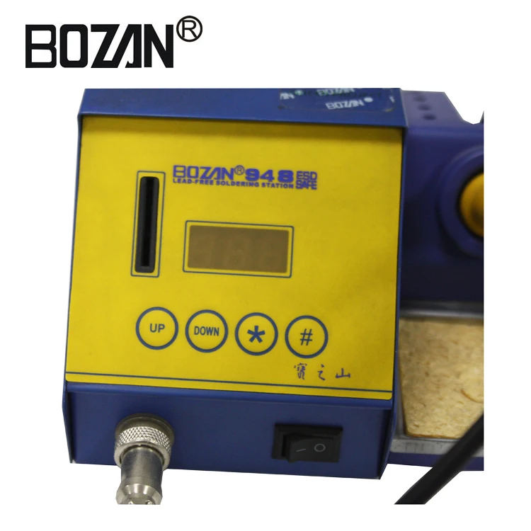 BOZAN 948 бессвинцовый 220V 110v термостатический сварочный паяльник 120W Мини паяльная станция