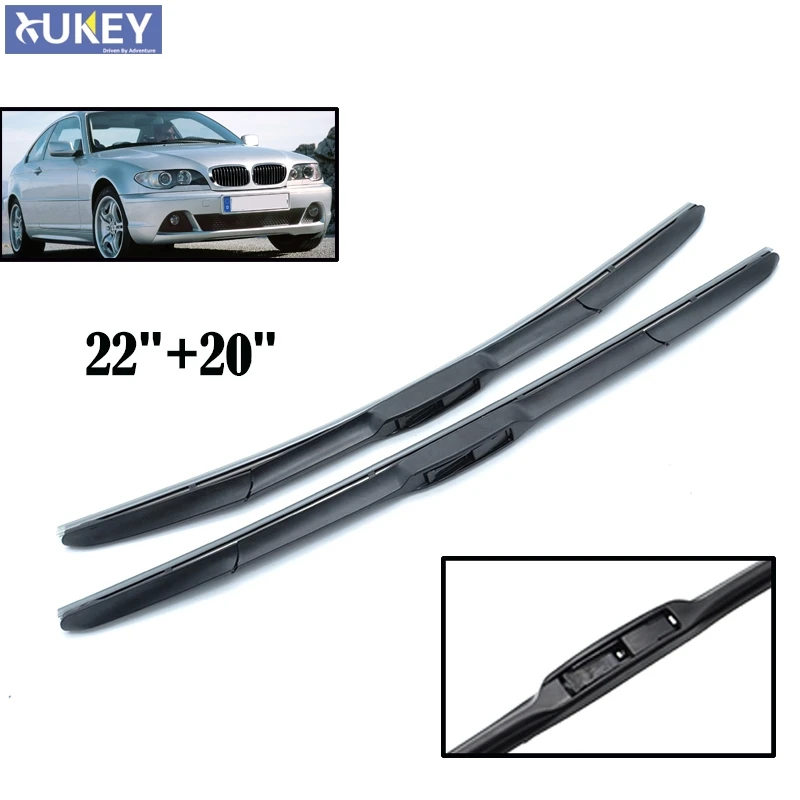Misima Windshield Windscreen Wiper Blades For BMW 3 SERIES E46 1998 2005 316 318 320 325 328 330