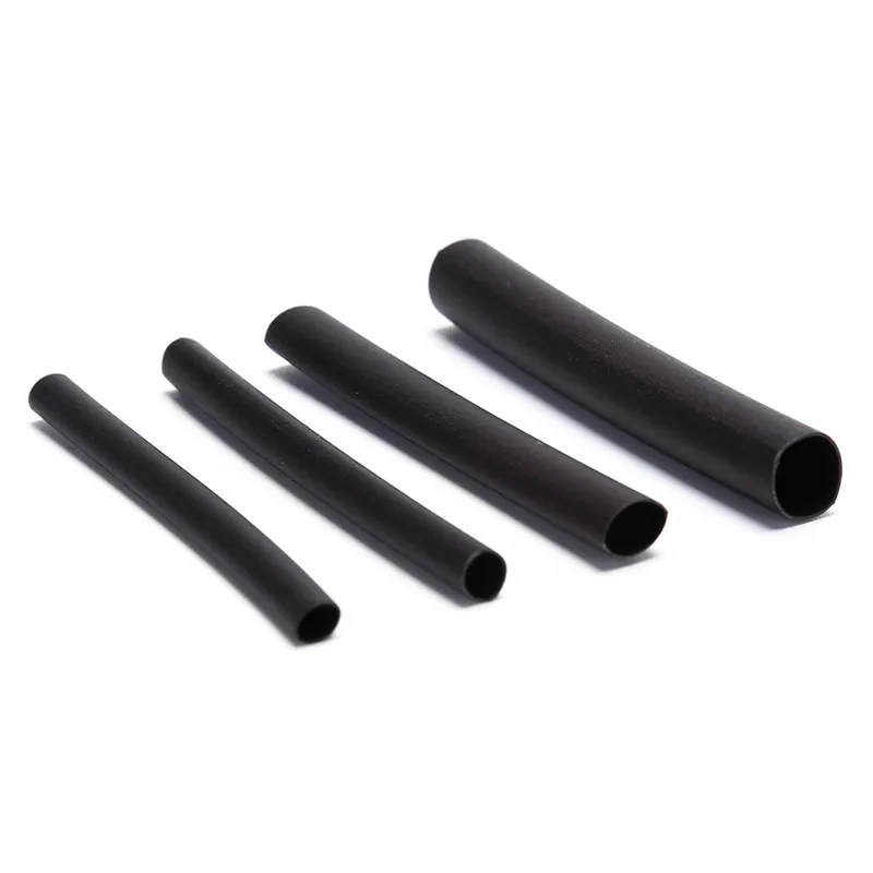 Wholesale 127pcs/pack Heat Shrinkable Tube Diameter 2-13mm Length Heat Shrink Tubing Shrinkable Tube Black Wire Wrap
