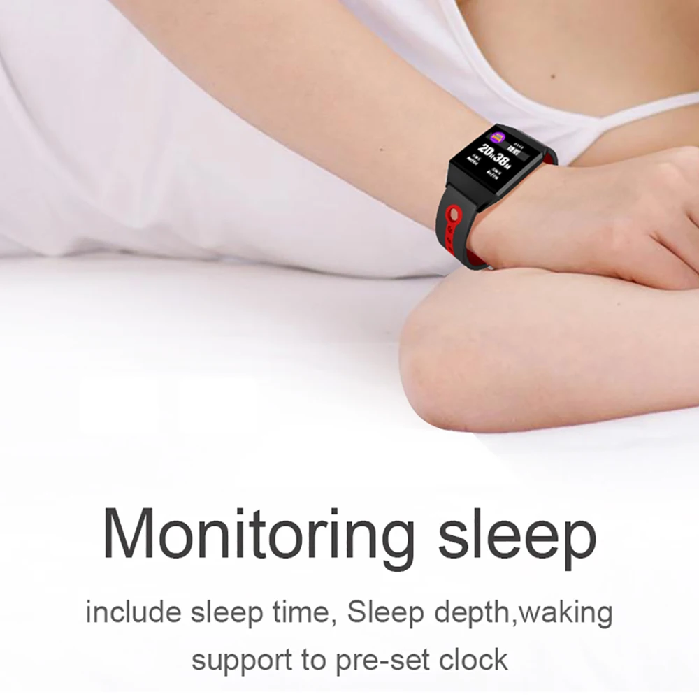 Timethinker W1 Smart Watch Bracelet Fitness Smartwatch Reloj Blood Pressure Heart Rate Monitor AGPS Pedometer pk Fitbit Ionic