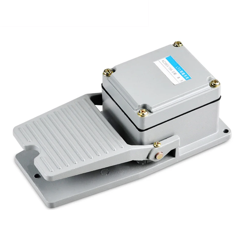 

For IMC Hot SPDT LT3 Nonslip Metal Momentary Electric Power Foot Pedal Switch Without line