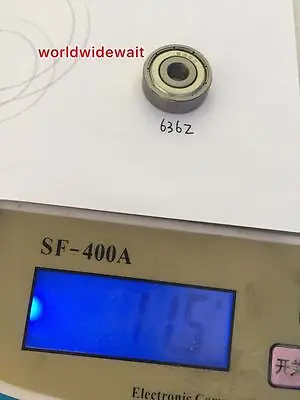 

10pcs 6 x 22 x 7mm 636ZZ Deep Groove Ball Bearing 6*22*7