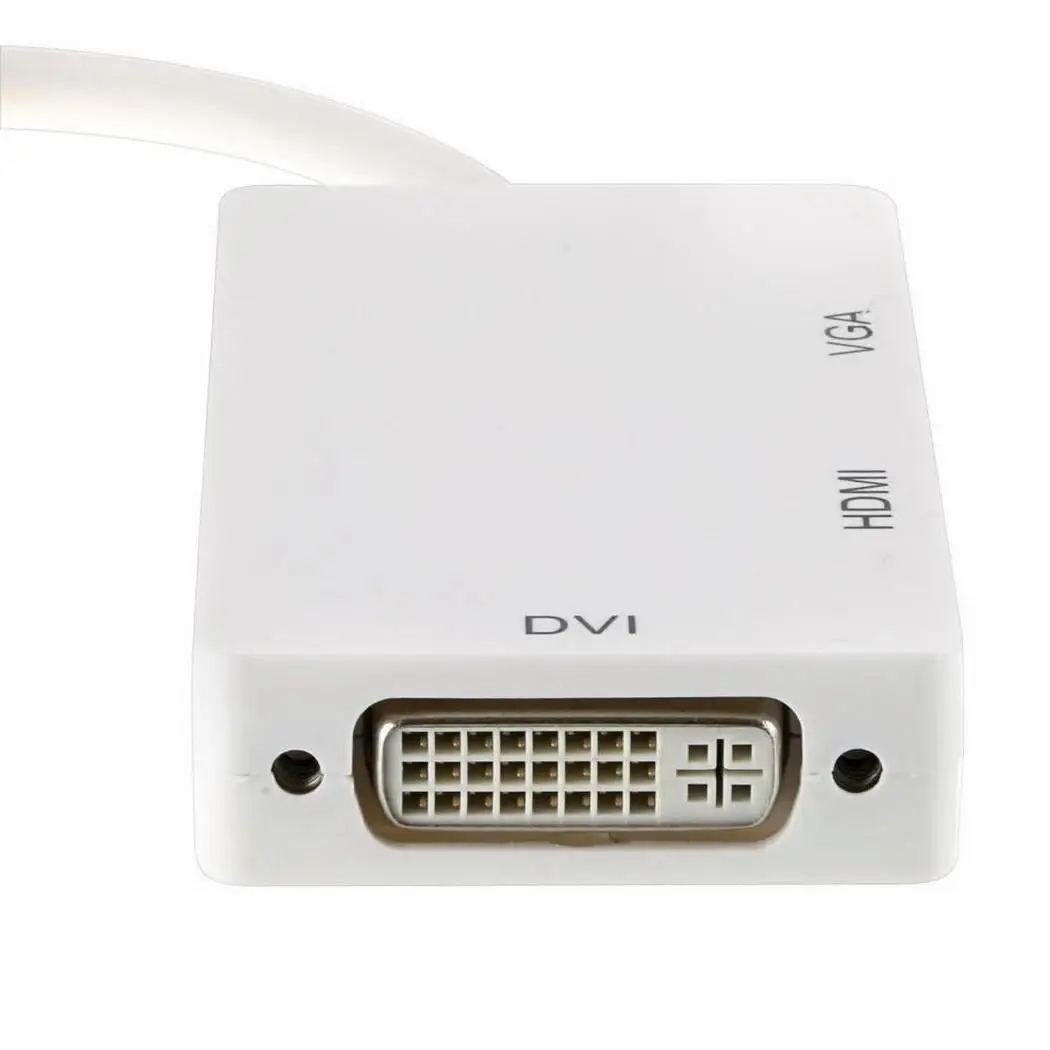Mini display port DP to VGA HD мультимедийный интерфейс DVI конвертер адаптер кабель легко