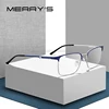 MERRYS DESIGN de lunettes pour hommes, monture en alliage de titane, carrée, ultralégère, pour les yeux, myopie, Prescription, S2032 ► Photo 1/6